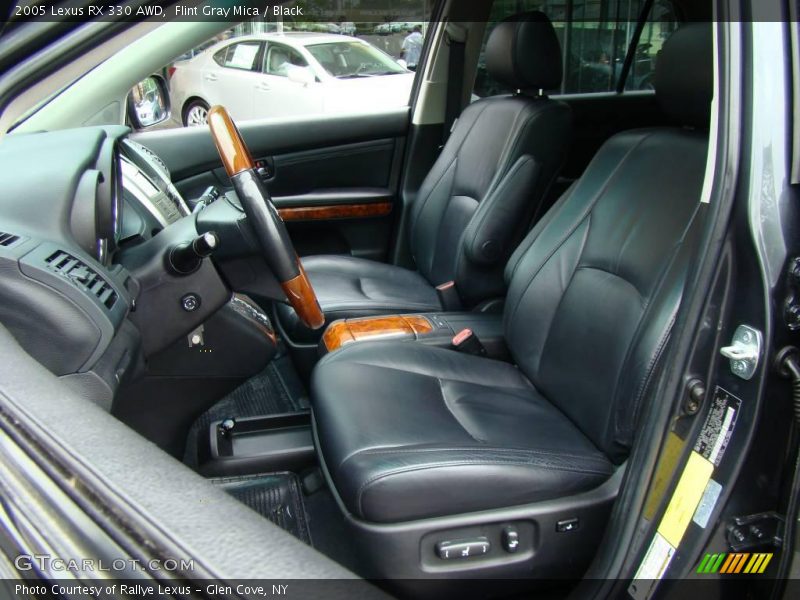 Flint Gray Mica / Black 2005 Lexus RX 330 AWD