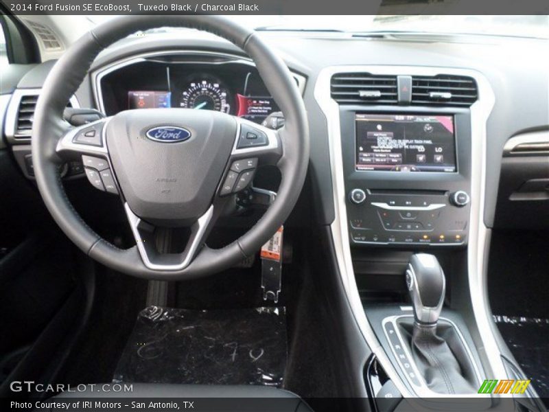 Tuxedo Black / Charcoal Black 2014 Ford Fusion SE EcoBoost