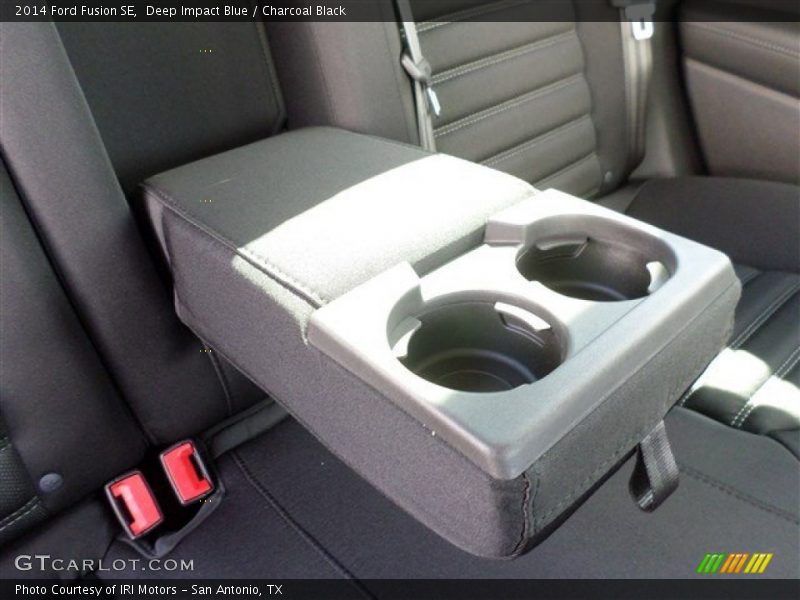 Deep Impact Blue / Charcoal Black 2014 Ford Fusion SE