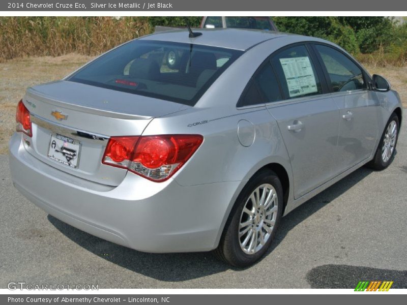 Silver Ice Metallic / Jet Black 2014 Chevrolet Cruze Eco