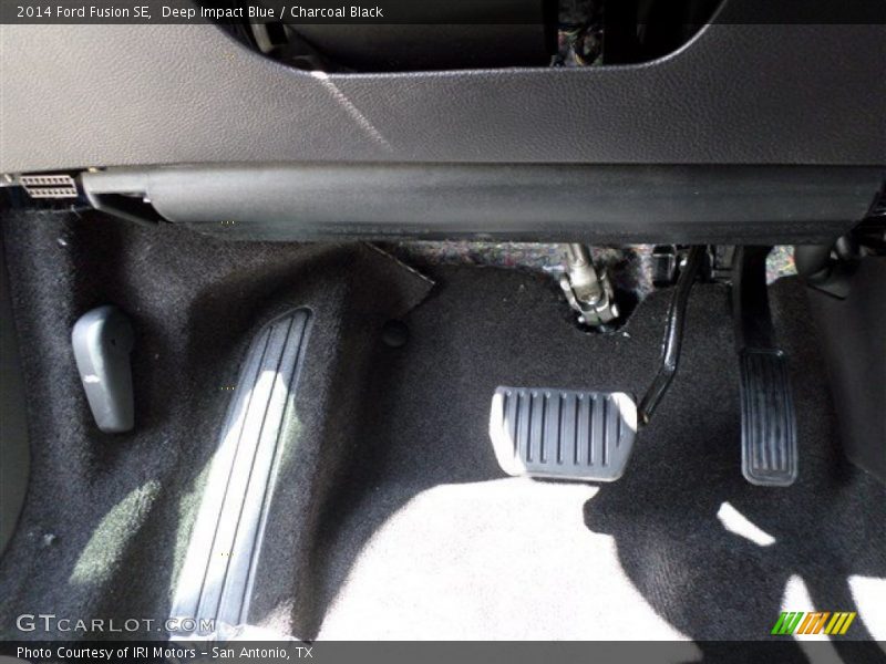Deep Impact Blue / Charcoal Black 2014 Ford Fusion SE