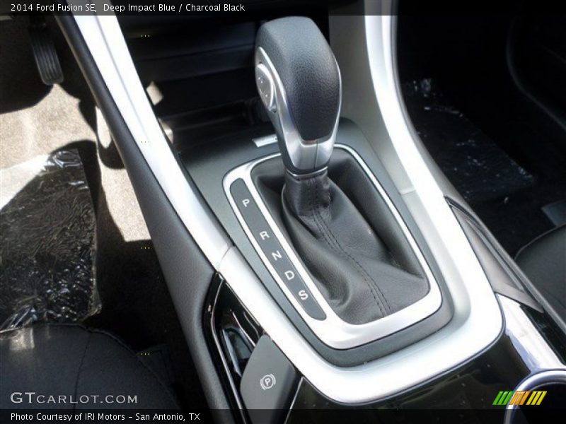 Deep Impact Blue / Charcoal Black 2014 Ford Fusion SE