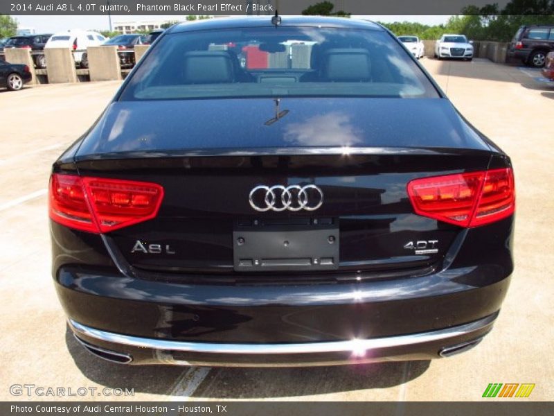 Phantom Black Pearl Effect / Black 2014 Audi A8 L 4.0T quattro