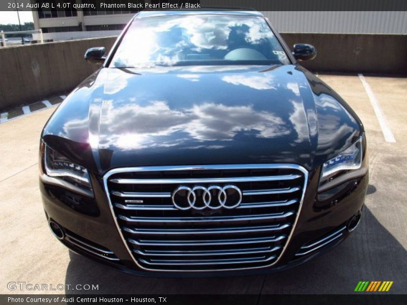 Phantom Black Pearl Effect / Black 2014 Audi A8 L 4.0T quattro