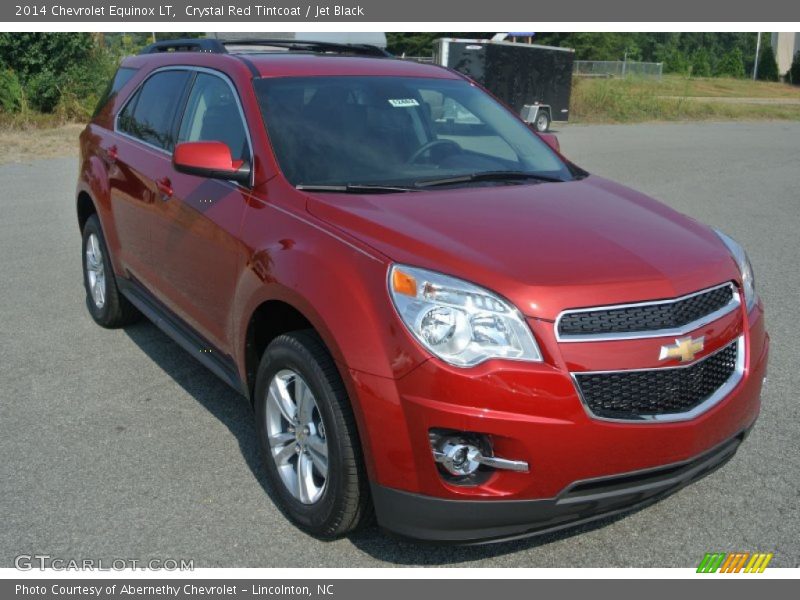 Crystal Red Tintcoat / Jet Black 2014 Chevrolet Equinox LT