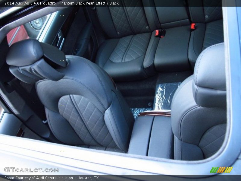 Phantom Black Pearl Effect / Black 2014 Audi A8 L 4.0T quattro