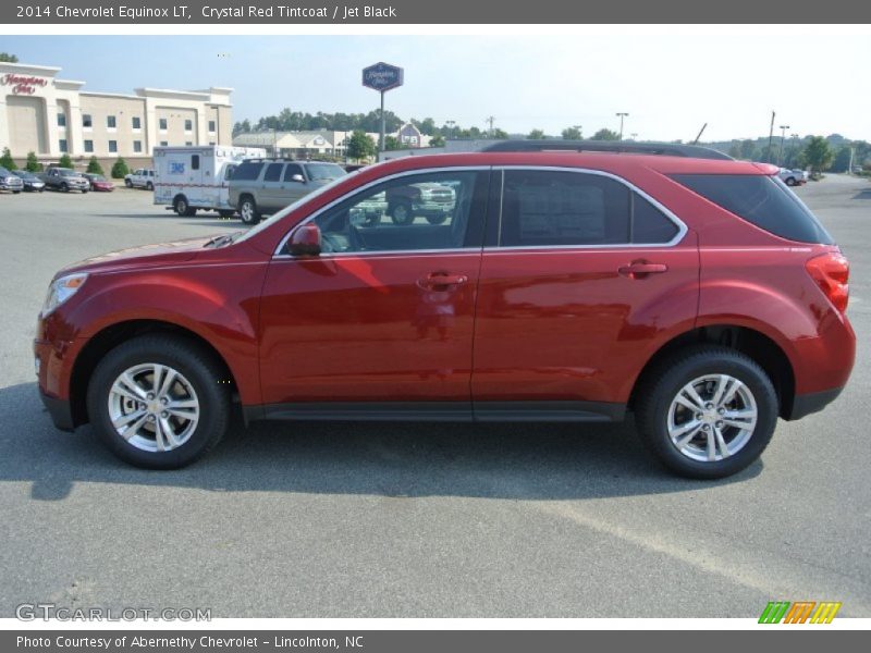 Crystal Red Tintcoat / Jet Black 2014 Chevrolet Equinox LT