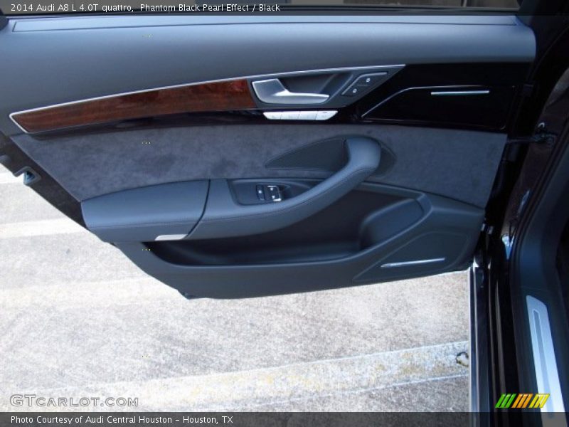 Phantom Black Pearl Effect / Black 2014 Audi A8 L 4.0T quattro