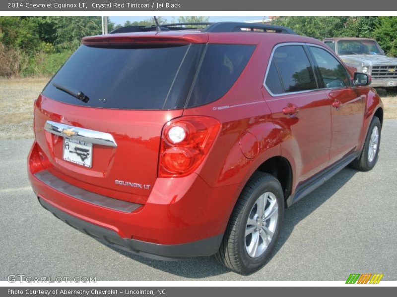 Crystal Red Tintcoat / Jet Black 2014 Chevrolet Equinox LT