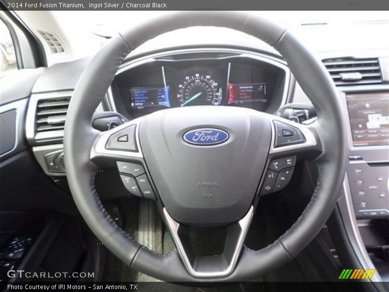  2014 Fusion Titanium Steering Wheel