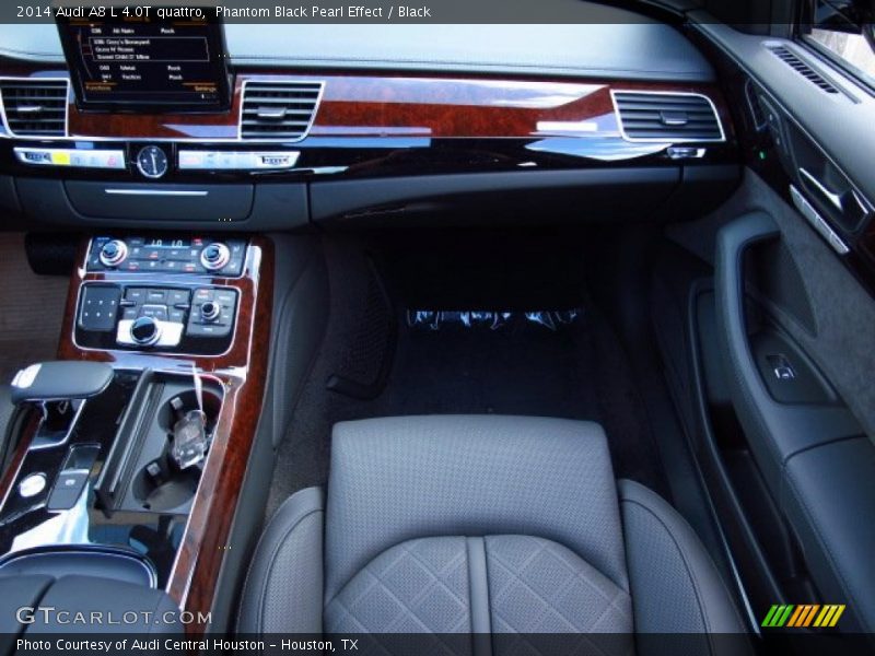 Phantom Black Pearl Effect / Black 2014 Audi A8 L 4.0T quattro