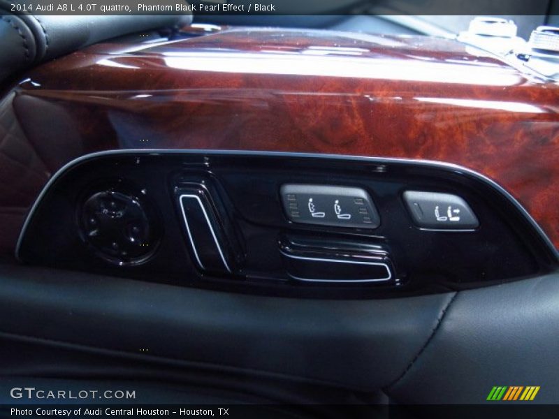 Phantom Black Pearl Effect / Black 2014 Audi A8 L 4.0T quattro