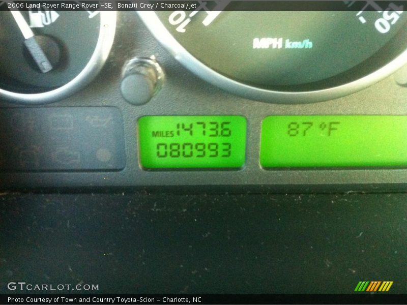 Bonatti Grey / Charcoal/Jet 2006 Land Rover Range Rover HSE