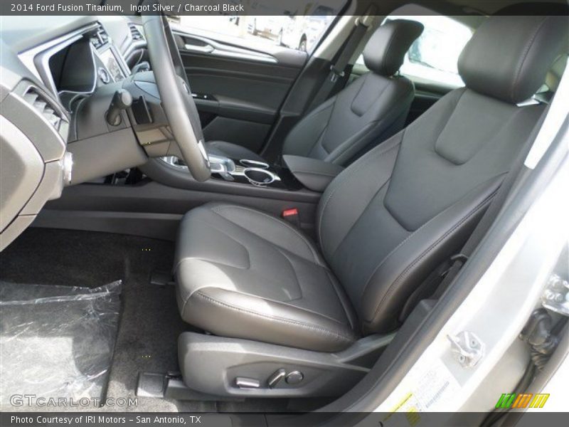 Front Seat of 2014 Fusion Titanium