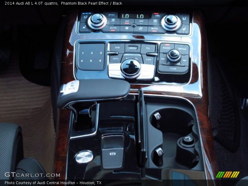 Phantom Black Pearl Effect / Black 2014 Audi A8 L 4.0T quattro