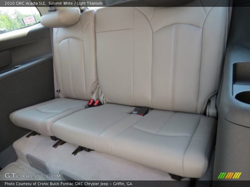 Summit White / Light Titanium 2010 GMC Acadia SLE
