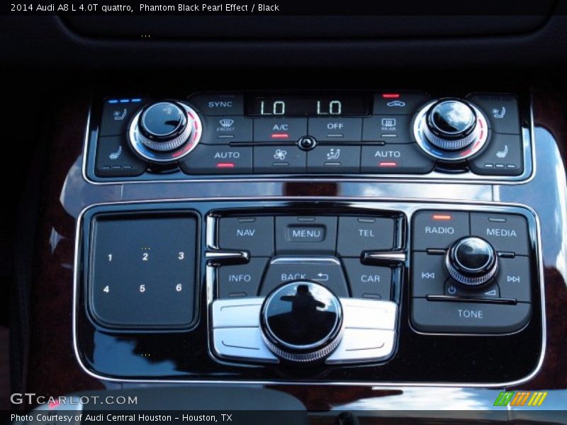 Phantom Black Pearl Effect / Black 2014 Audi A8 L 4.0T quattro