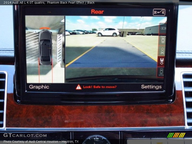 Phantom Black Pearl Effect / Black 2014 Audi A8 L 4.0T quattro