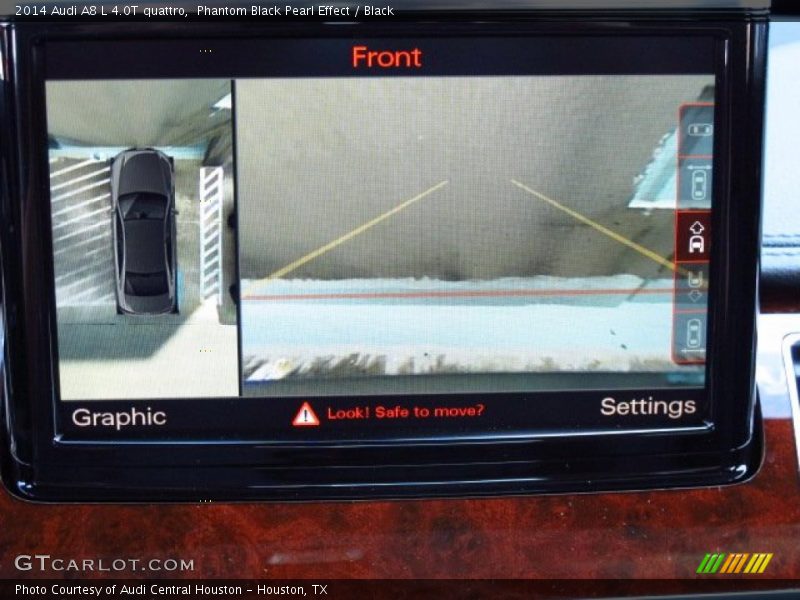 Phantom Black Pearl Effect / Black 2014 Audi A8 L 4.0T quattro