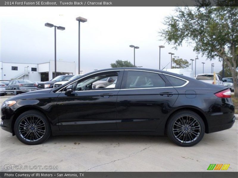 Tuxedo Black / Charcoal Black 2014 Ford Fusion SE EcoBoost