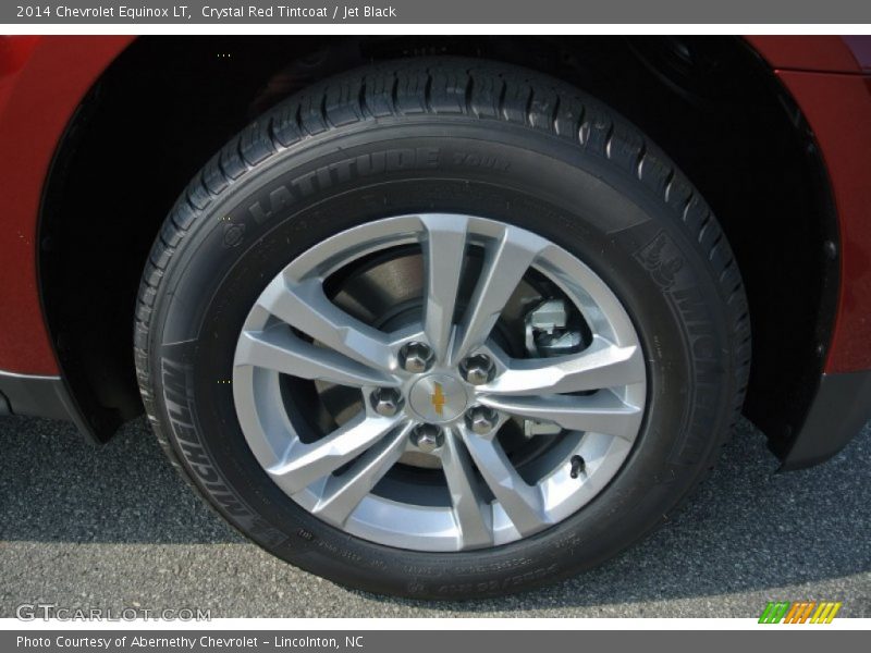 Crystal Red Tintcoat / Jet Black 2014 Chevrolet Equinox LT