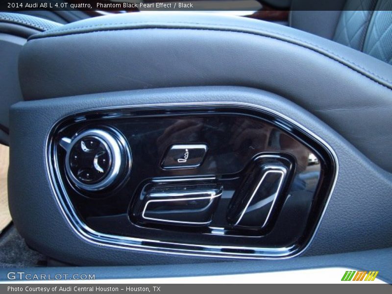 Phantom Black Pearl Effect / Black 2014 Audi A8 L 4.0T quattro