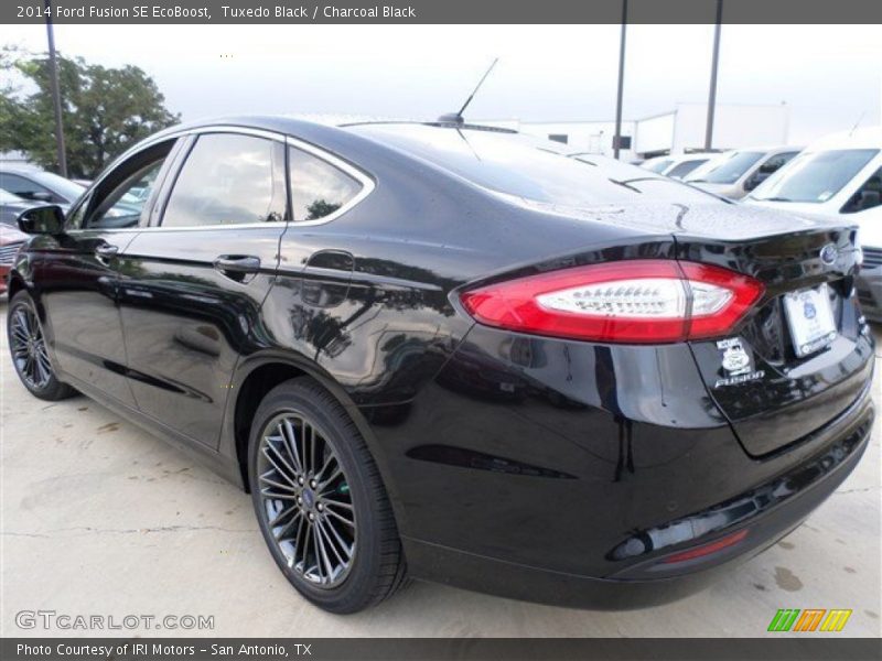 Tuxedo Black / Charcoal Black 2014 Ford Fusion SE EcoBoost