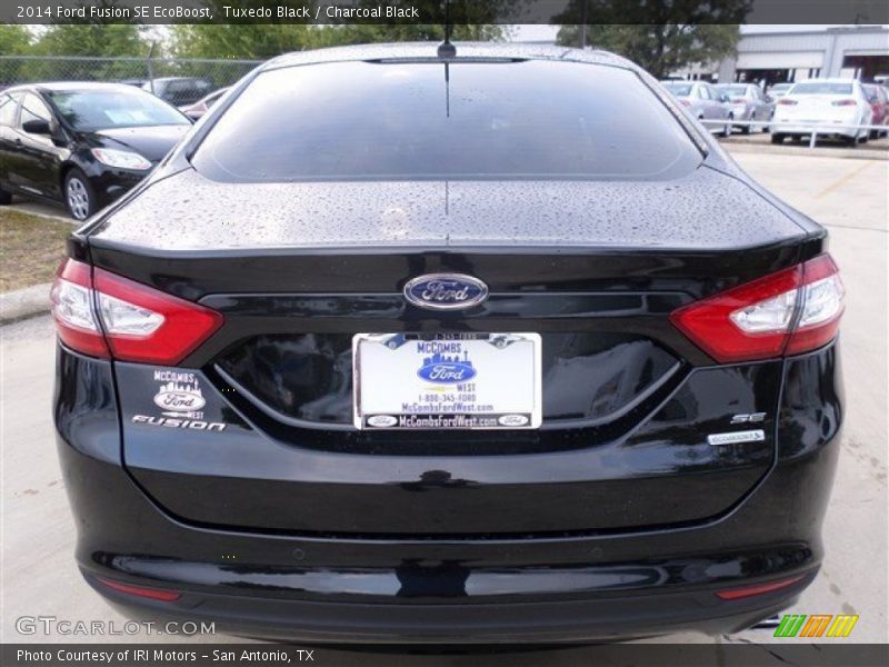 Tuxedo Black / Charcoal Black 2014 Ford Fusion SE EcoBoost