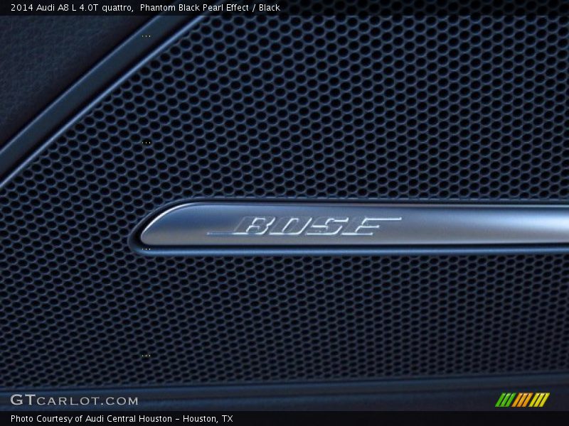 Phantom Black Pearl Effect / Black 2014 Audi A8 L 4.0T quattro