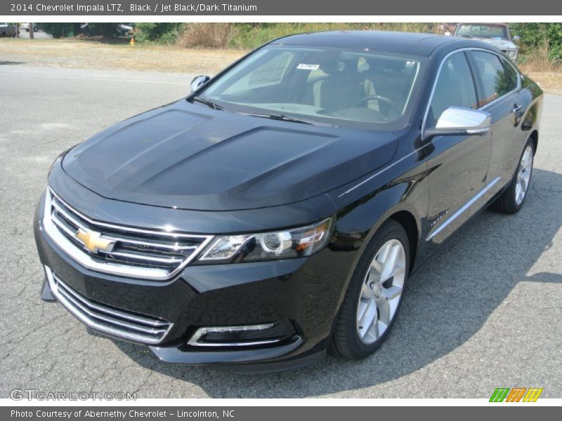 Black / Jet Black/Dark Titanium 2014 Chevrolet Impala LTZ