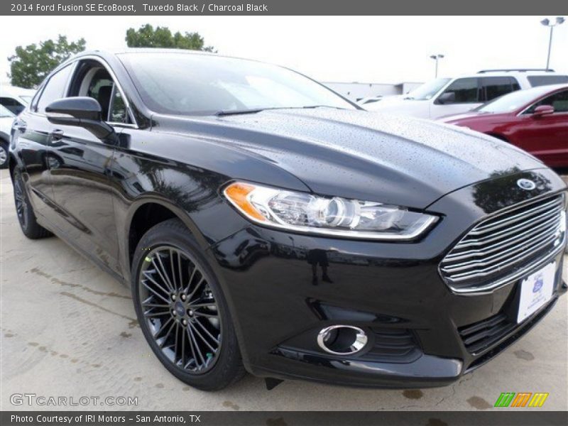 Tuxedo Black / Charcoal Black 2014 Ford Fusion SE EcoBoost