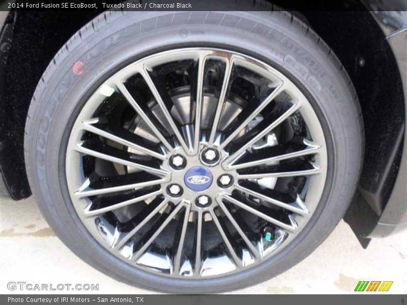 Tuxedo Black / Charcoal Black 2014 Ford Fusion SE EcoBoost