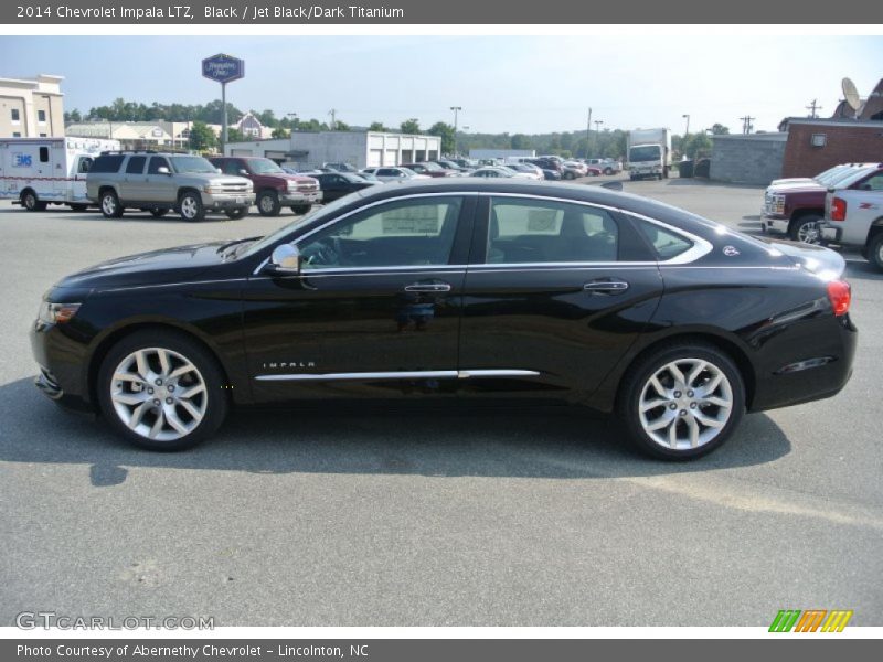 Black / Jet Black/Dark Titanium 2014 Chevrolet Impala LTZ