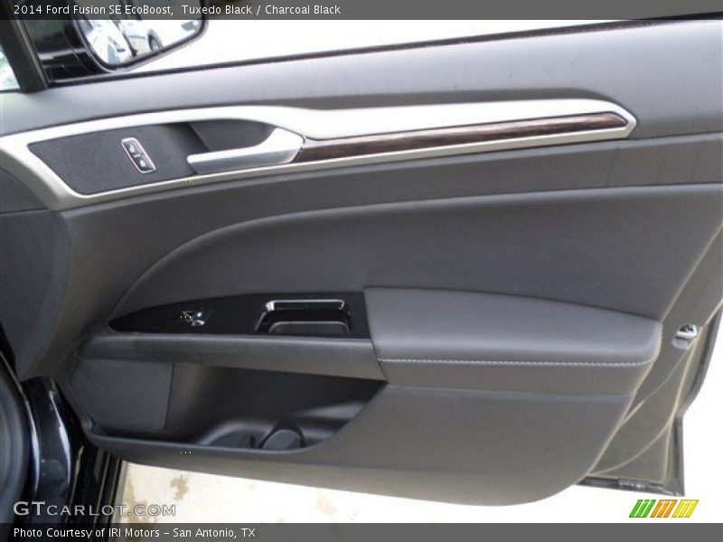 Tuxedo Black / Charcoal Black 2014 Ford Fusion SE EcoBoost