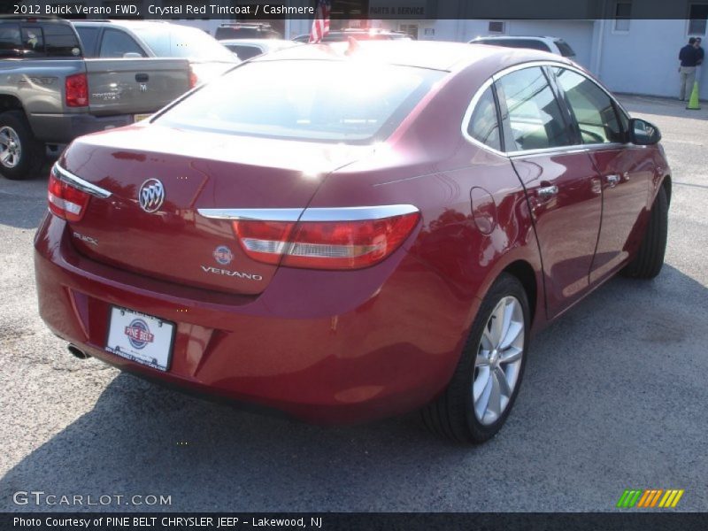 Crystal Red Tintcoat / Cashmere 2012 Buick Verano FWD