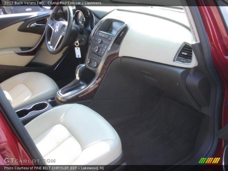 Crystal Red Tintcoat / Cashmere 2012 Buick Verano FWD
