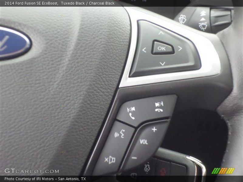 Tuxedo Black / Charcoal Black 2014 Ford Fusion SE EcoBoost