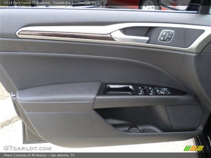 Tuxedo Black / Charcoal Black 2014 Ford Fusion SE EcoBoost