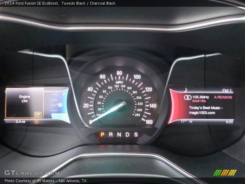Tuxedo Black / Charcoal Black 2014 Ford Fusion SE EcoBoost