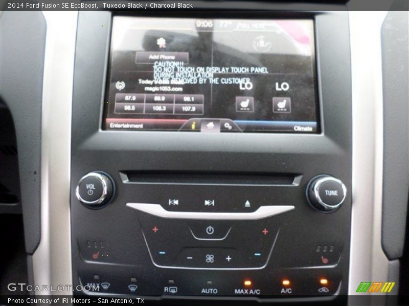 Tuxedo Black / Charcoal Black 2014 Ford Fusion SE EcoBoost