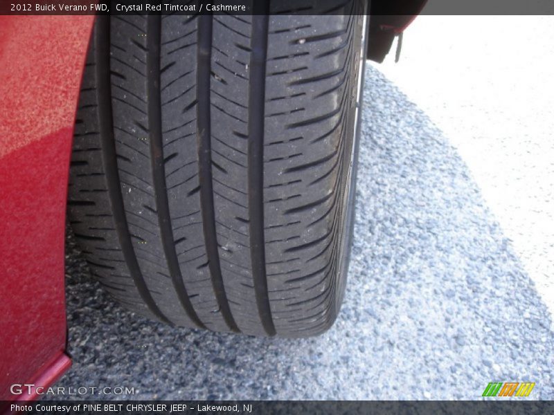 Crystal Red Tintcoat / Cashmere 2012 Buick Verano FWD