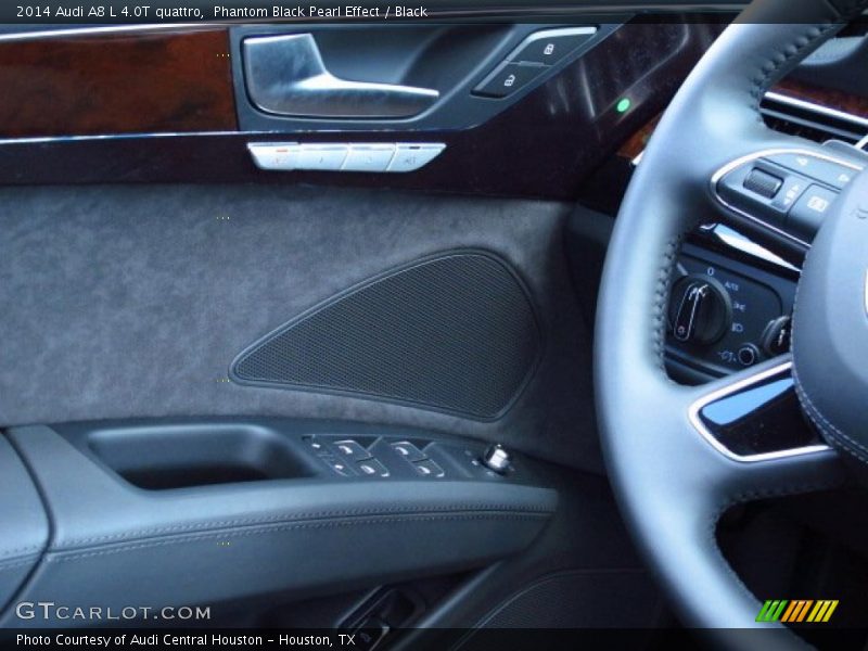 Phantom Black Pearl Effect / Black 2014 Audi A8 L 4.0T quattro