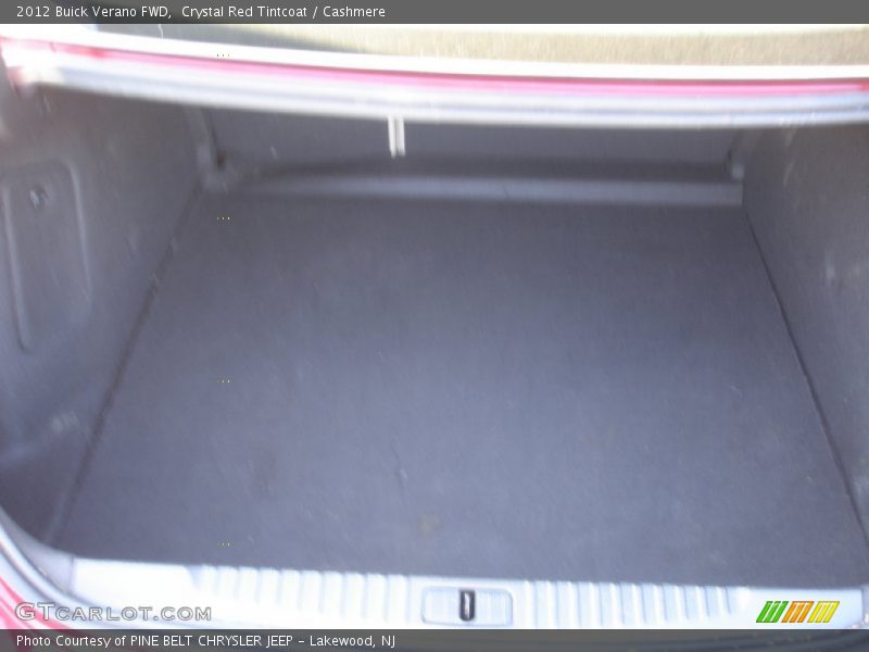 Crystal Red Tintcoat / Cashmere 2012 Buick Verano FWD
