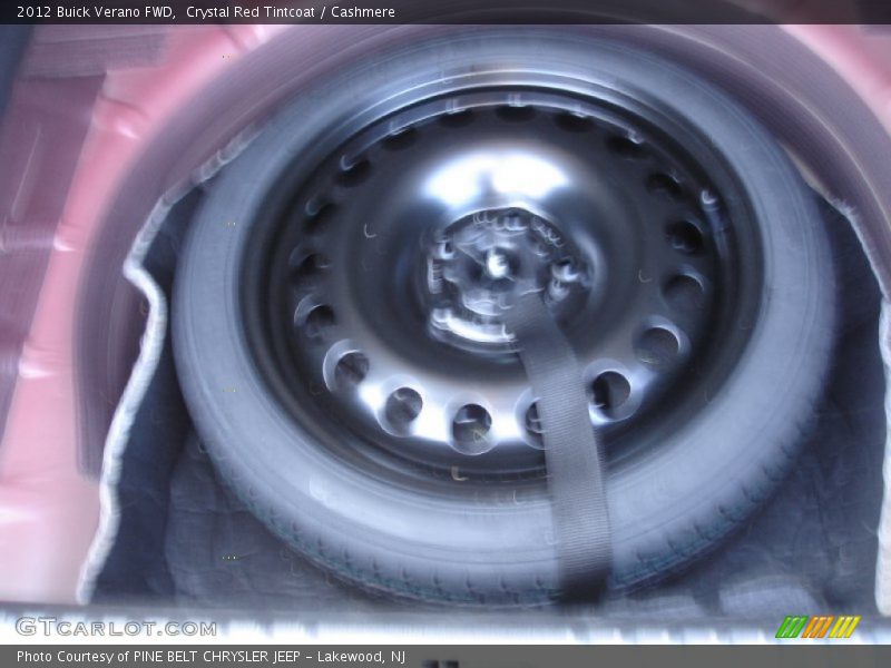 Crystal Red Tintcoat / Cashmere 2012 Buick Verano FWD