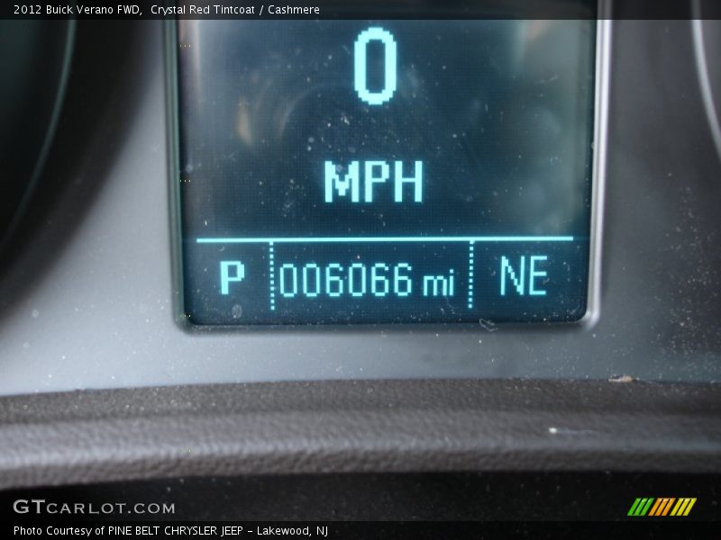 Crystal Red Tintcoat / Cashmere 2012 Buick Verano FWD