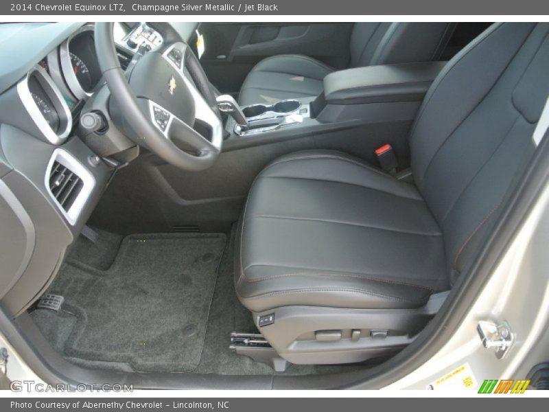 Champagne Silver Metallic / Jet Black 2014 Chevrolet Equinox LTZ