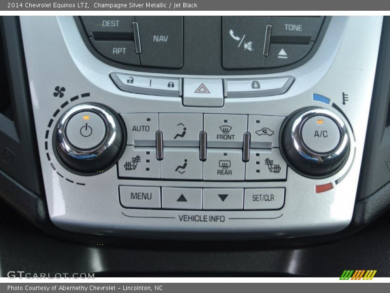 Champagne Silver Metallic / Jet Black 2014 Chevrolet Equinox LTZ