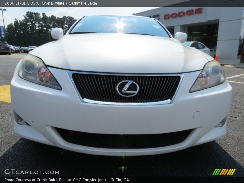 Crystal White / Cashmere Beige 2006 Lexus IS 350