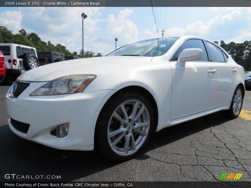 Crystal White / Cashmere Beige 2006 Lexus IS 350