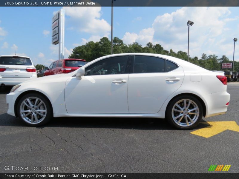 Crystal White / Cashmere Beige 2006 Lexus IS 350